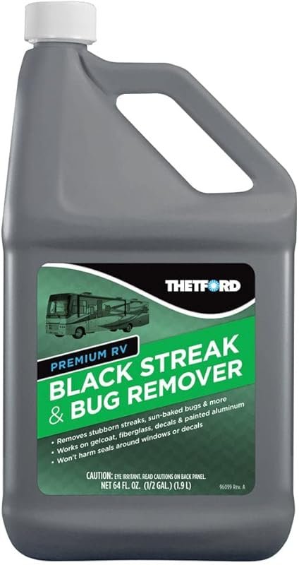 Thetford RV Black Streak and Bug Remover for Thorough Camper Exterior