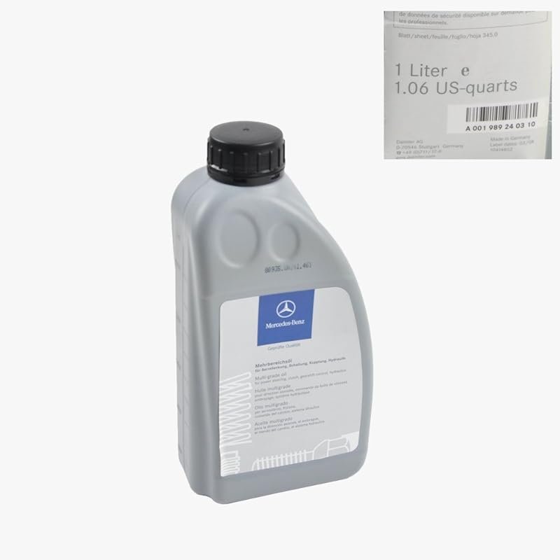 Mercedes-Benz Power Steering Fluid 345.0 Genuine OE 0012403