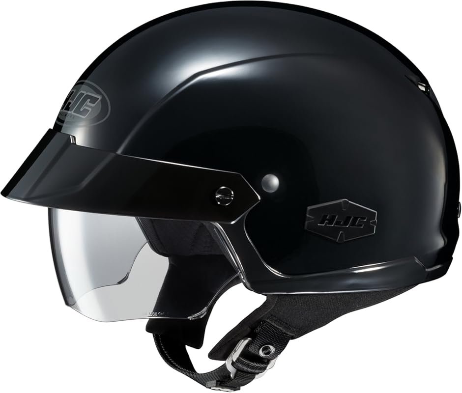 HJC is Men's Cruiser Motorcycle Helmet - Black / Large