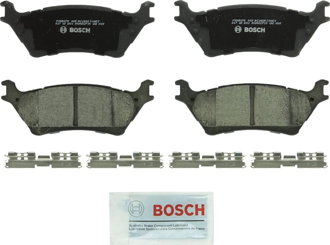 BOSCH BC1602 QuietCast Premium Ceramic Disc Brake Pad Set - Compatible