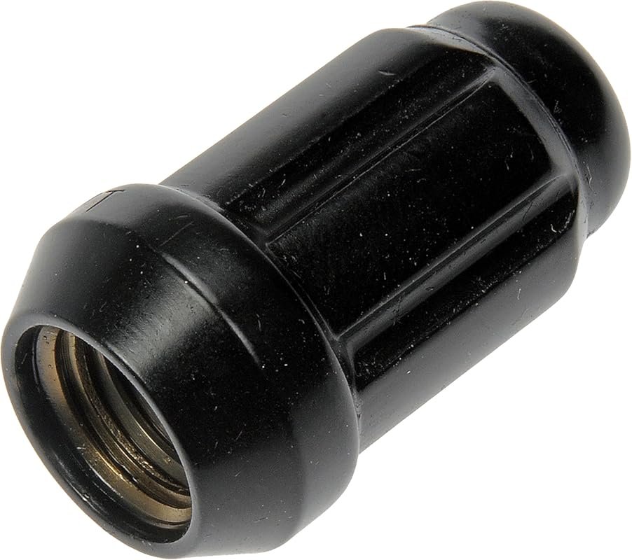 Dorman 711-315A Spline Drive Wheel Nut - M12-1.50, Black, 4 Pack, Comp