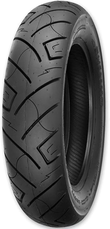 Shinko SR777 HD Black Wall Bias Rear Cruiser Tire for Rain Riding