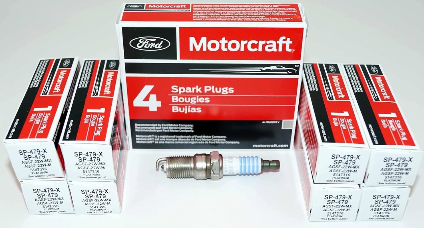 Pack of 8 Genuine Motorcraft Spark Plug SP