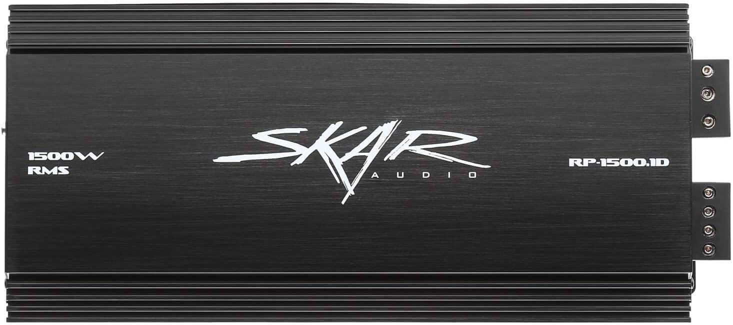 Skar Audio RP-1500.1D Class D Monoblock Car Audio Amplifier with Remot