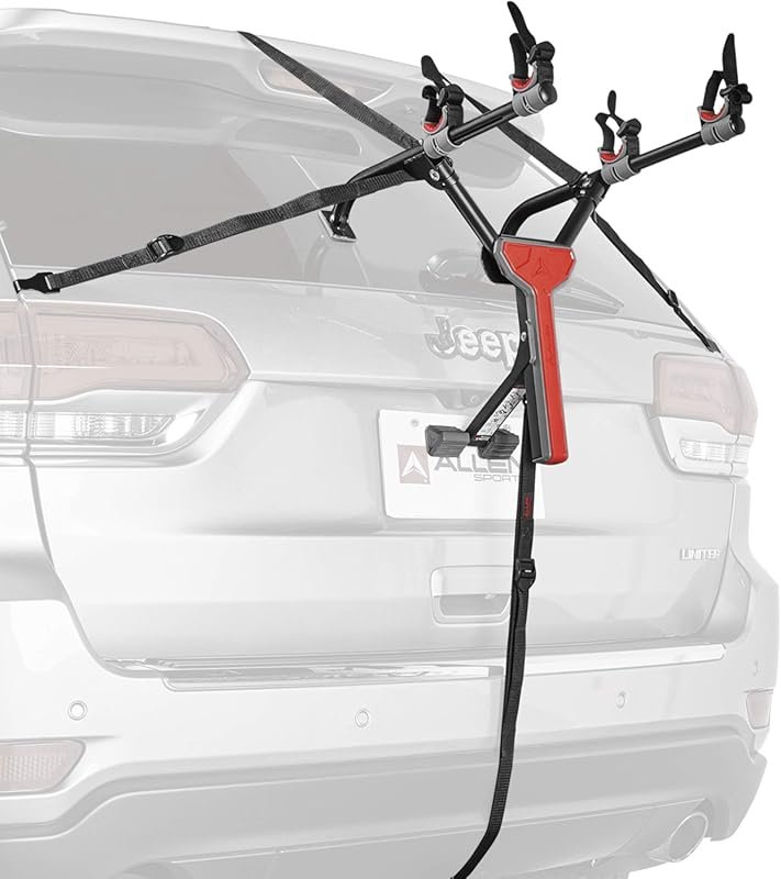 Allen Sports Ultra Compact Folding 2-Bike Trunk Mount Rack, Model MT2-