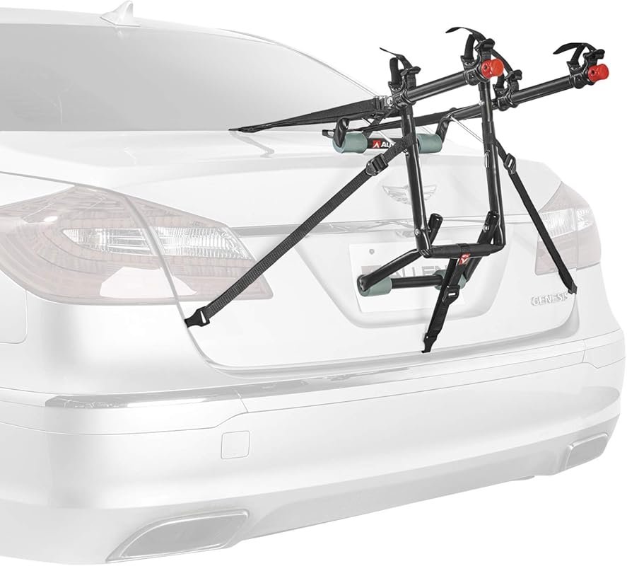 Allen Sports Deluxe Trunk Mount Bike Rack for 2 Bikes, Model 102DN-R, 