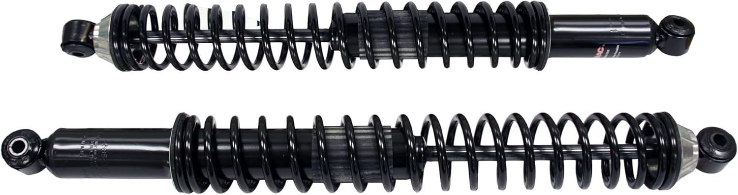 Monroe Load Adjusting 58653 Suspension Shock Absorber and Coil Spring 