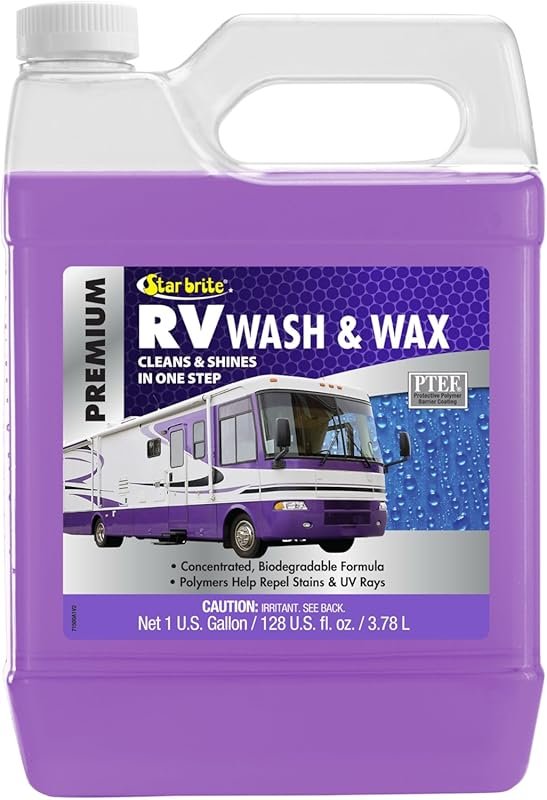 Star Brite RV Wash and Wax Concentrate Cleans Shines and Protects from
