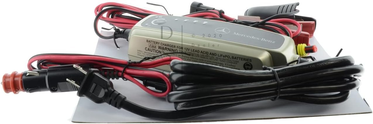 Mercedes-Benz Genuine 5A Battery Charger with Trickle Charge Function 