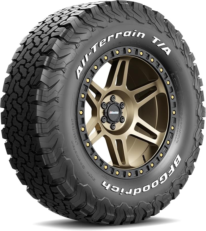 BFGoodrich All Terrain T/A KO2 Radial Tires for Light Trucks and SUVs,