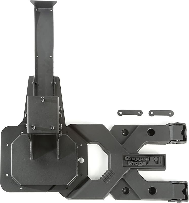 Rugged Ridge Heavy-Duty Tire Carrier Kit for 2007-2018 Jeep Wrangler J