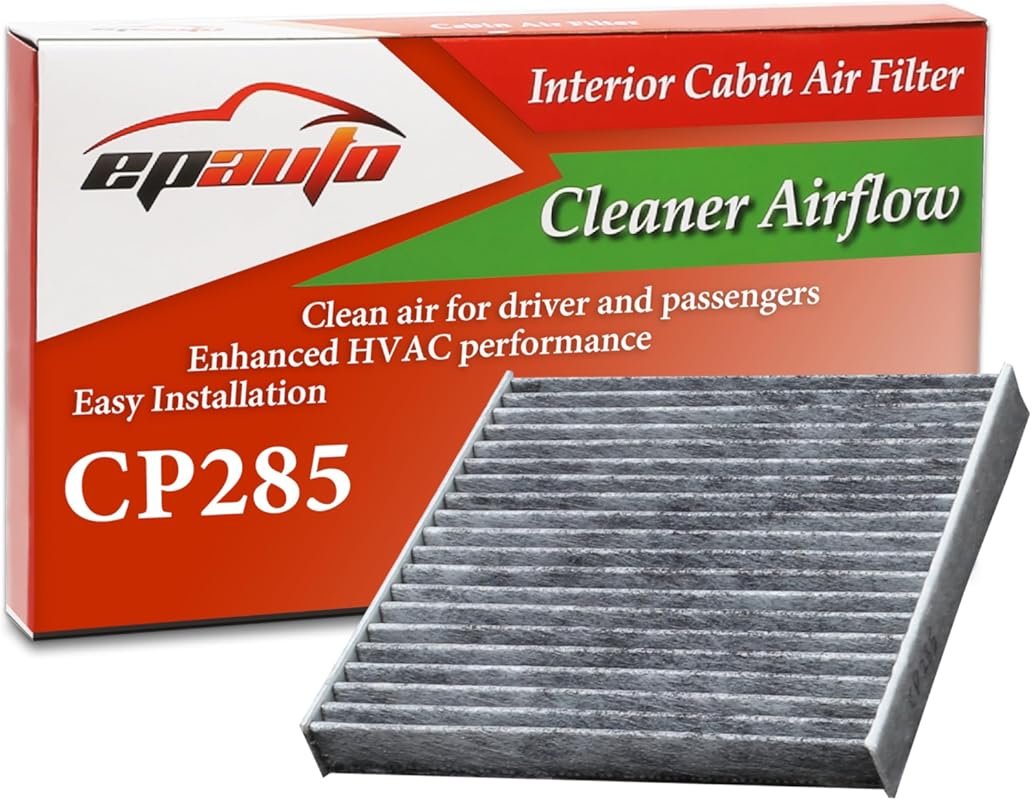 EPAuto Cabin Air Filter Features Activated Carbon and Is Designed for