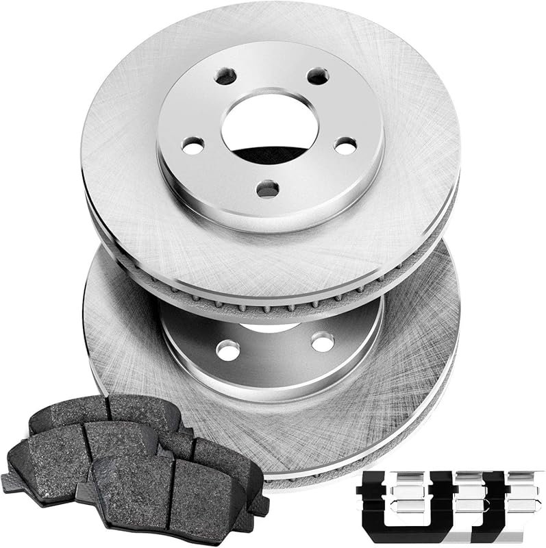 PowerSport Rear Brake Kit with Ceramic Pads and Rotors for 2002-2005 F