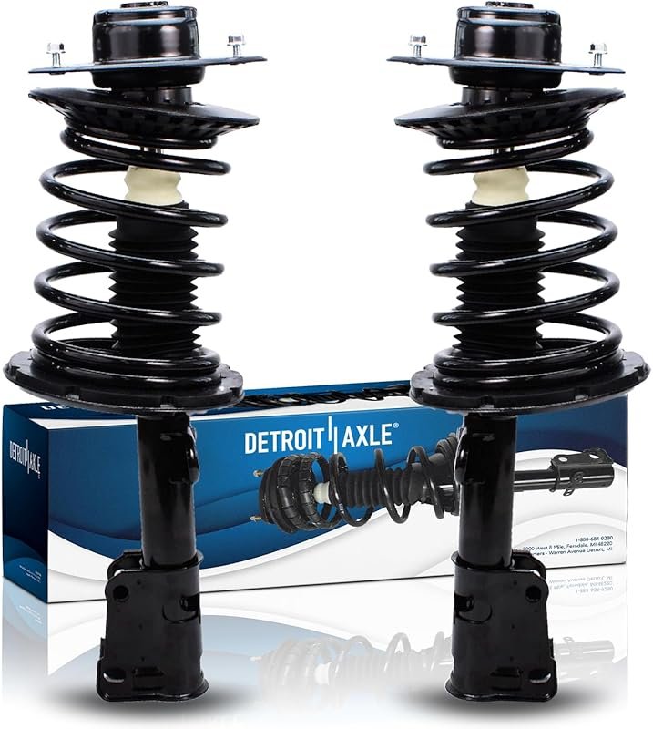 Detroit Axle Complete Front Struts for 2001-2007 Dodge Grand Caravan a