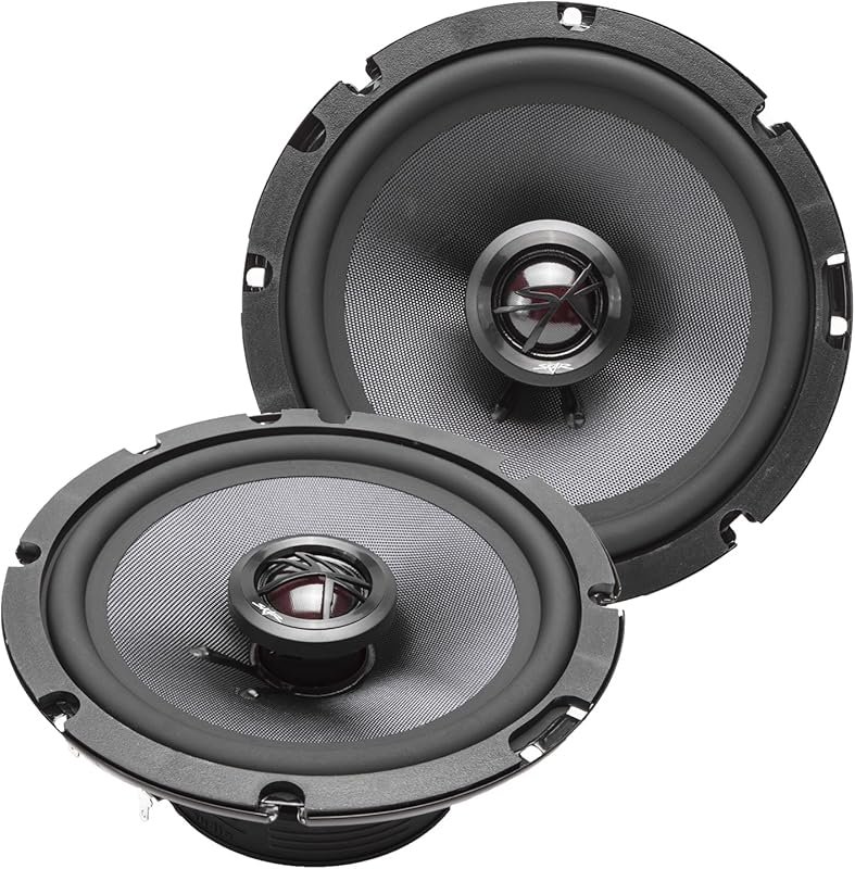 Skar Audio TX65 6.5-Inch 200W 2-Way Coaxial Car Speakers, Sold as a Pa