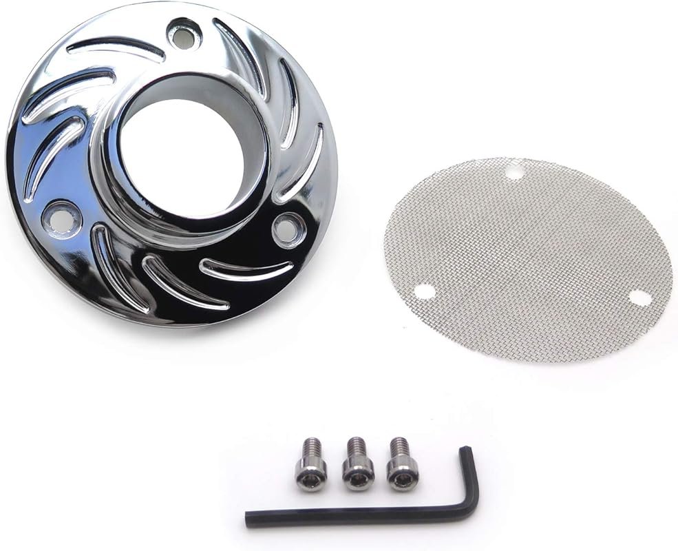 HONGK chromed exhaust tip for Honda Foreman 500 and Rubicon 500 2001–2