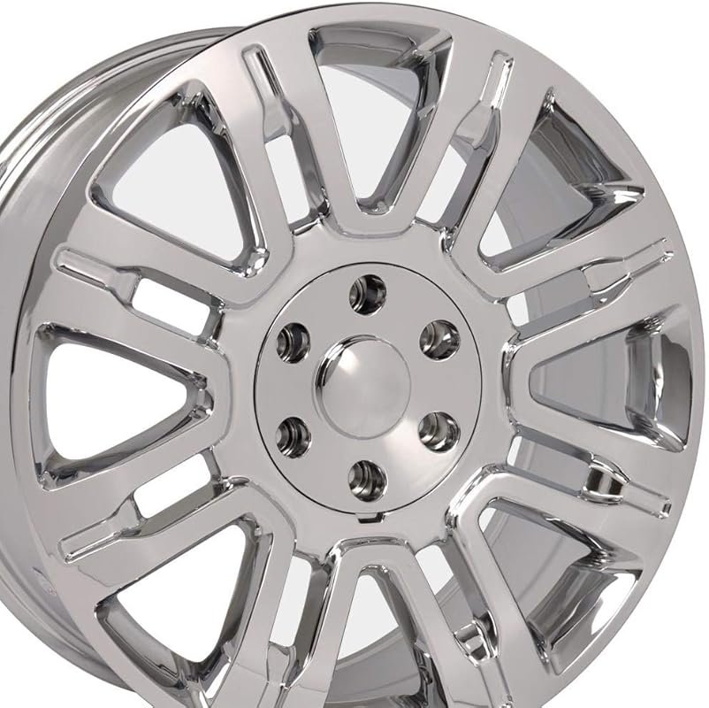 OE Wheels FR98 20-Inch Chrome Rims for Ford Expedition, 6x135, Holland