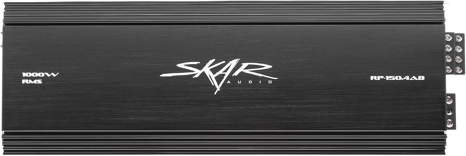Skar Audio RP-150.4AB 4 Channel Car Amplifier with 1000W Full-Range Cl