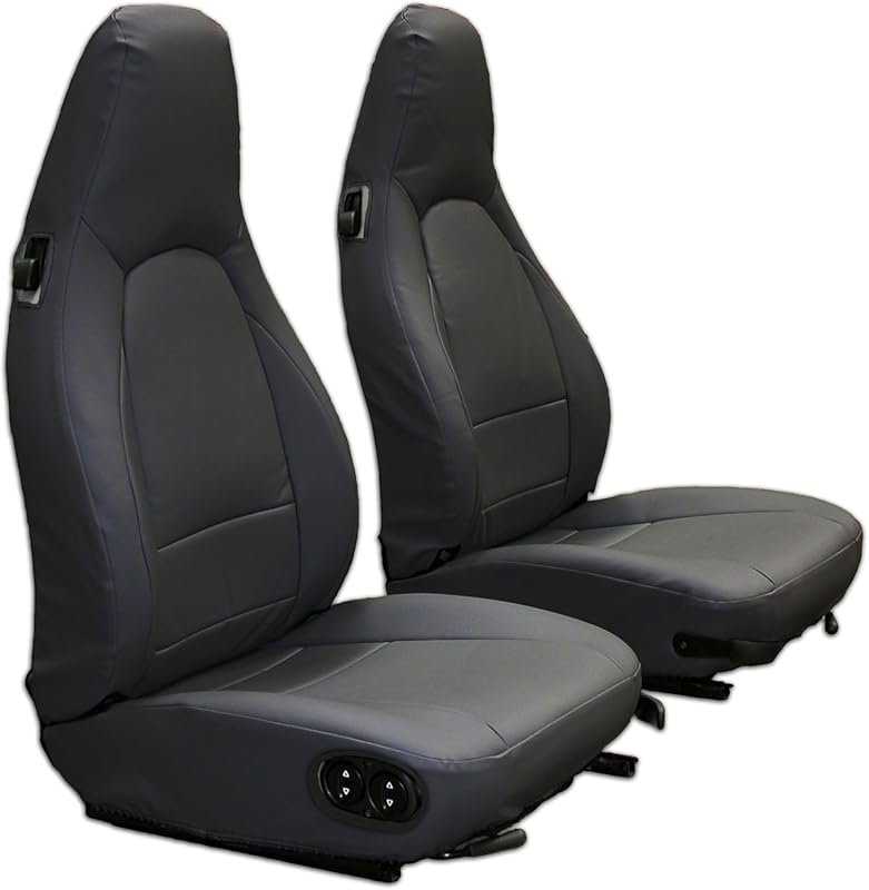 Iggee Custom Fit Leather Seat Covers for 1985-1998 Porsche 911 928 944