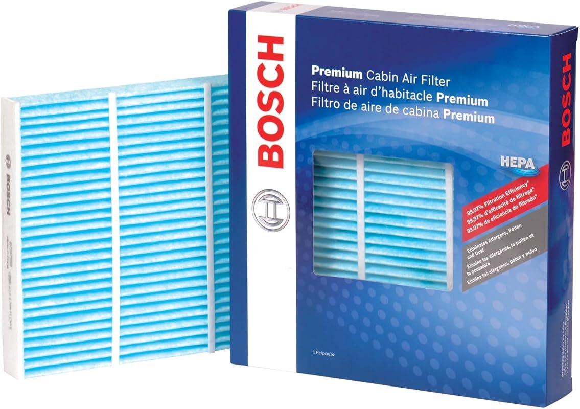 Bosch HEPA Cabin Air Filter for Honda Accord, Civic, CR-V, Pilot and A
