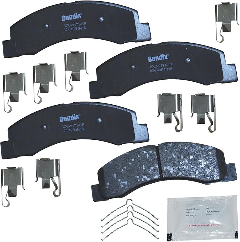 Bendix CFC824 Priority1 Ceramic Front Brake Pads for 1999-2008 Ford F-