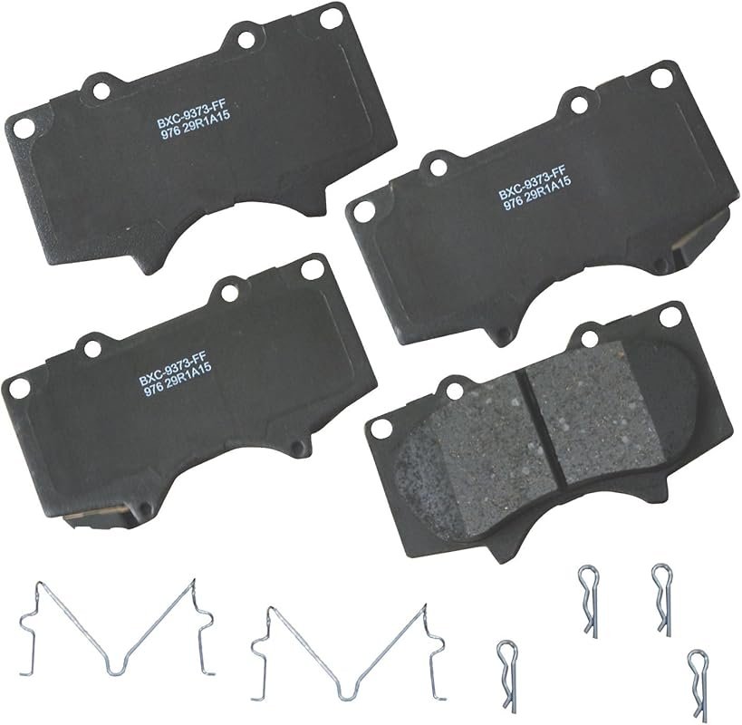 Bendix SBC976 Ceramic Front Brake Pads for Toyota Tacoma and Select Le