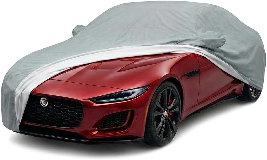 CarsCover Custom-Fit Car Cover for Jaguar F-Type: Heavy-Duty Weatherpr