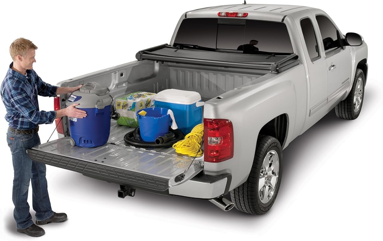 TrailFX soft tri-fold tonneau cover for Ford F-250 Super Duty 8ft bed