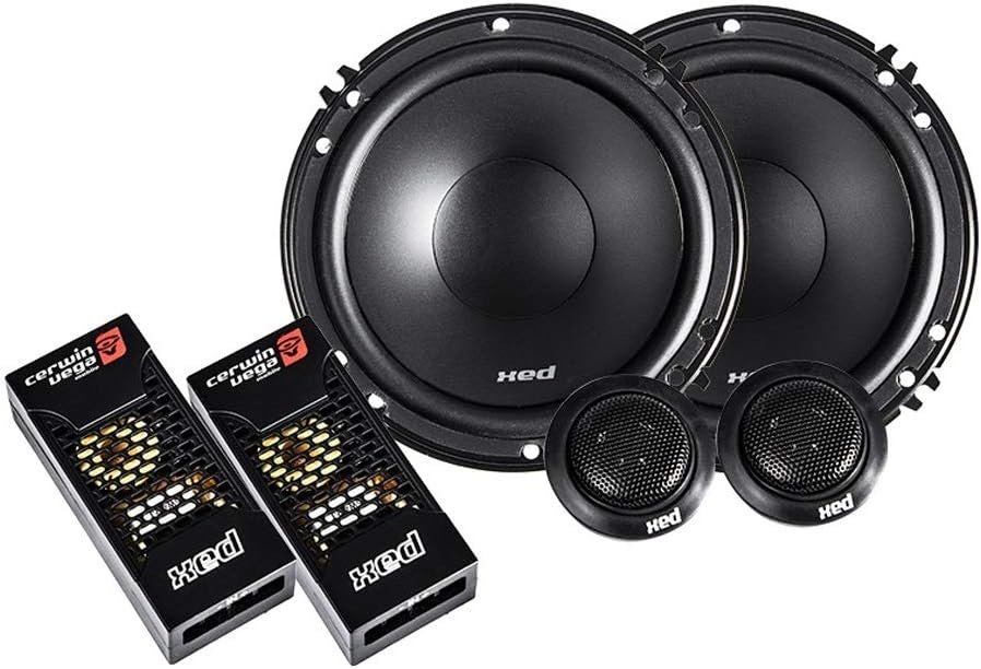 CERWIN-Vega Mobile XED650C XED Series 6.5" 350-Watt Component Speaker 