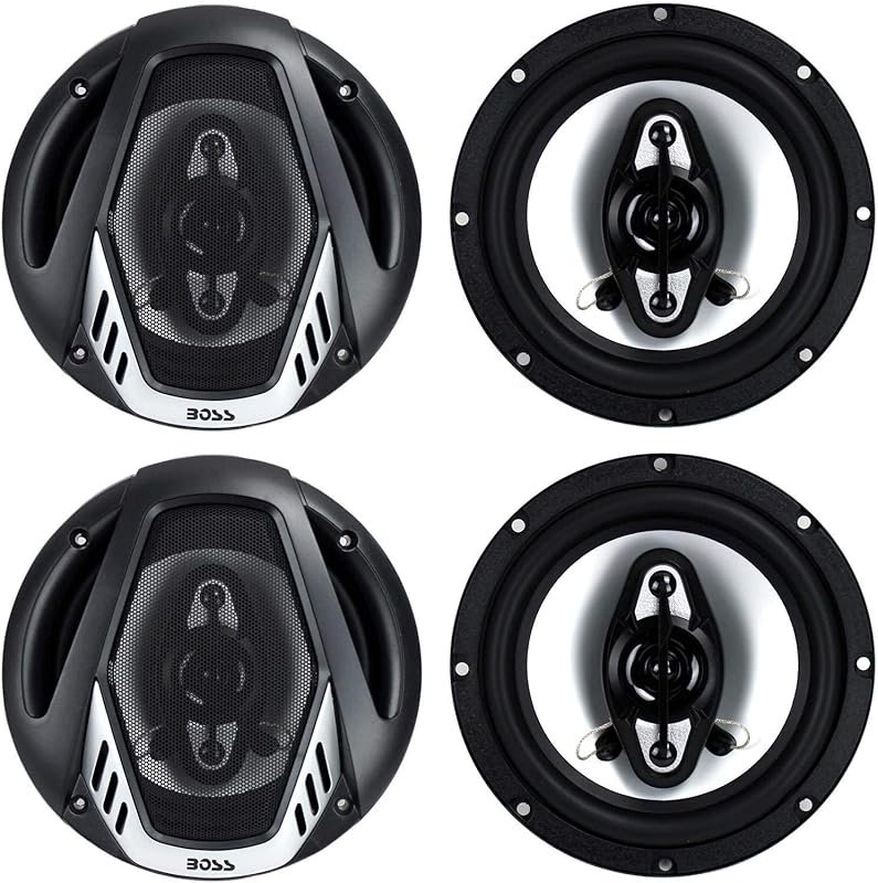 BOSS Audio Systems 6.5 Inch 400 Watt 4-Way 4 Ohm Coaxial Car Speakers