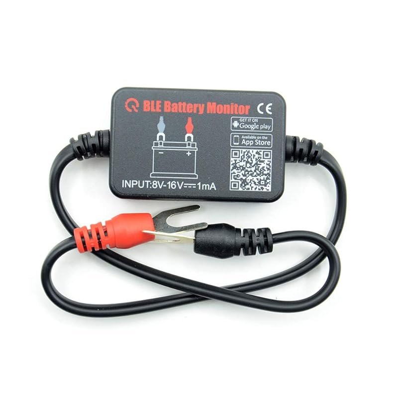 BM2 Bluetooth Battery Tester for Cars, RVs, and Marine Batteries with 