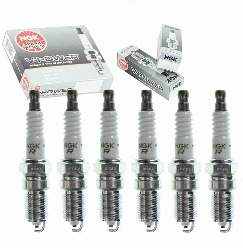 NGK V-Power spark plugs for Ford Ranger 3.0L and 4.0L V6, 1997–2000