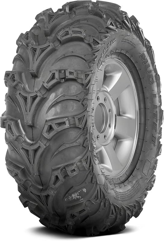 ITP Mud Lite II Tire – 25x8.00-12, Designed for ATV/UTV Mud Riding
