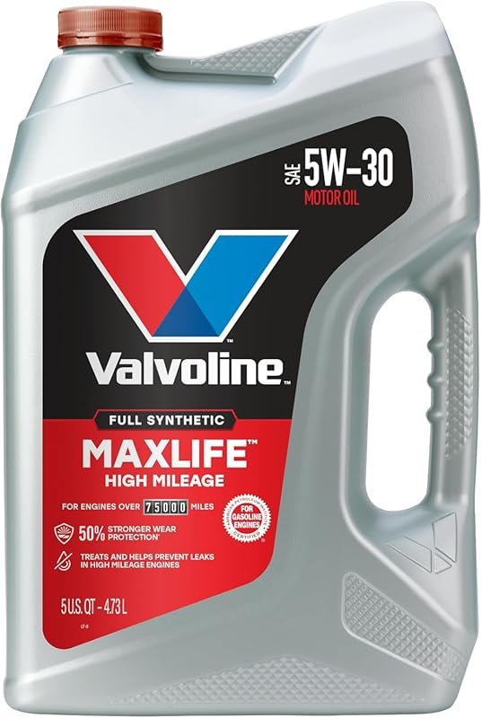Valvoline MaxLife High Mileage Full Synthetic 5W