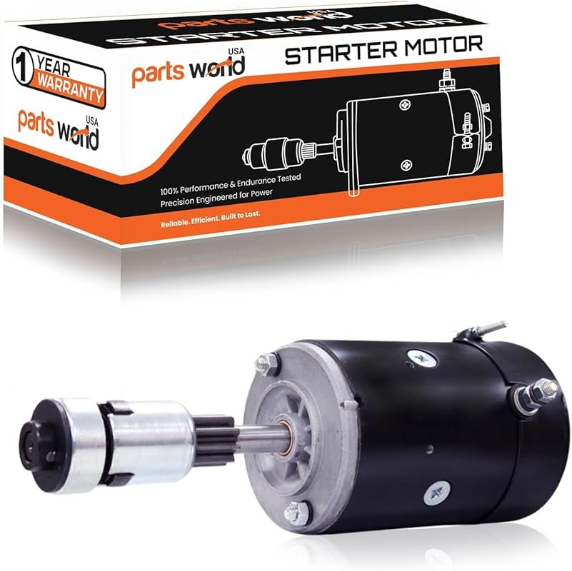 12V Starter for Ford 8N, 9N, 2N Tractors 1939-1952 – Includes 3109 and