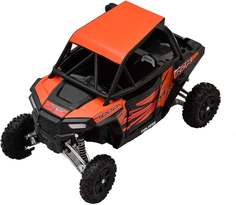 Newray Polaris RZR XP 1000 1/18 Scale Pre-Built ATV Model Vehicle – Or