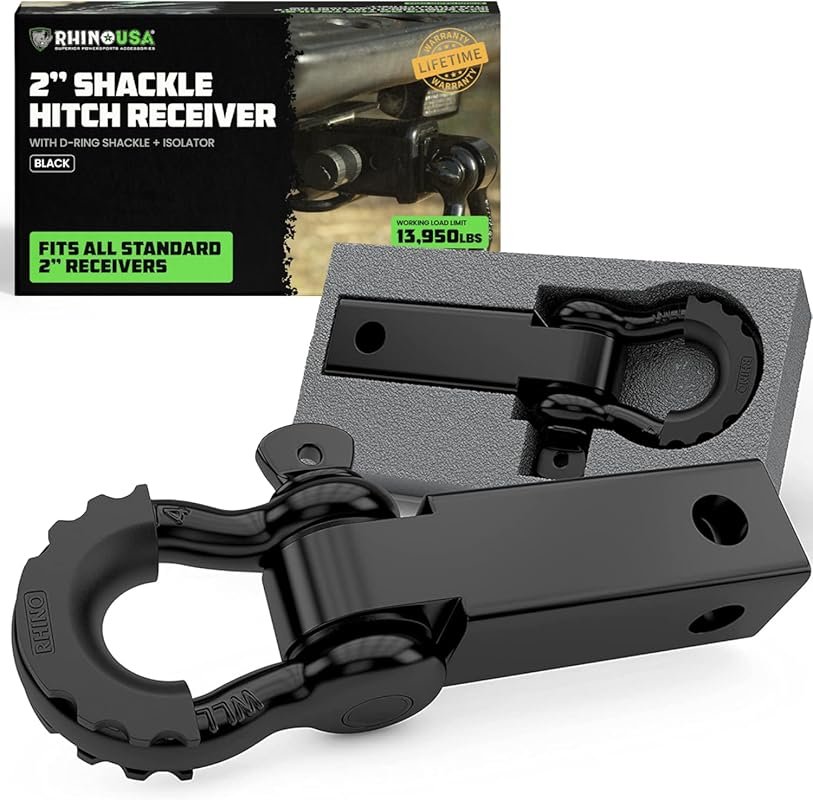 Rhino USA Shackle Hitch Receiver for 2