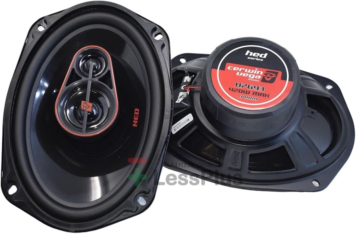 CERWIN-Vega HED Series H7693 Car Speakers with High-Performance Audio