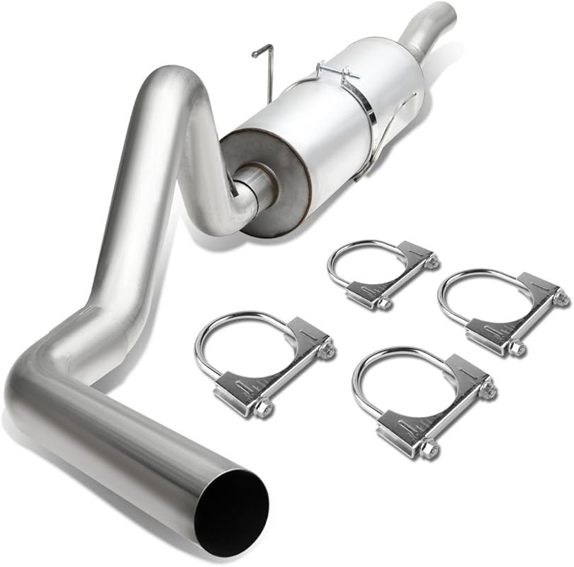 DNA Motoring Axle-Back Dual Muffler Exhaust System for 2004-2005 Dodge