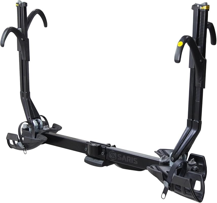 Saris SuperClamp EX 2-Bike Hitch Rack with Tilting Platform and Wheel 