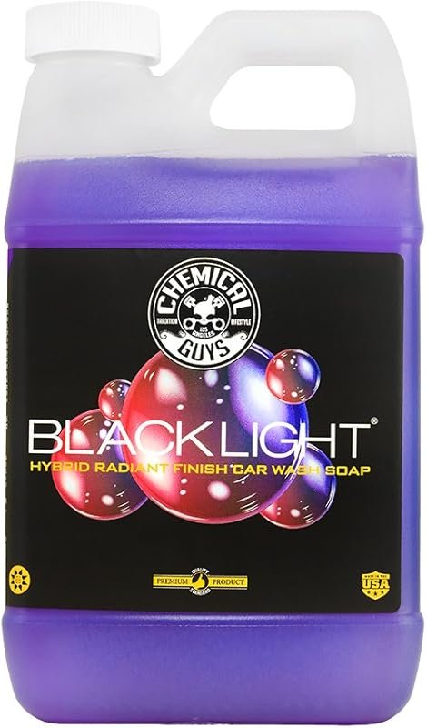 Chemical Guys Black Light Foaming Car Wash Soap for foam cannons, guns