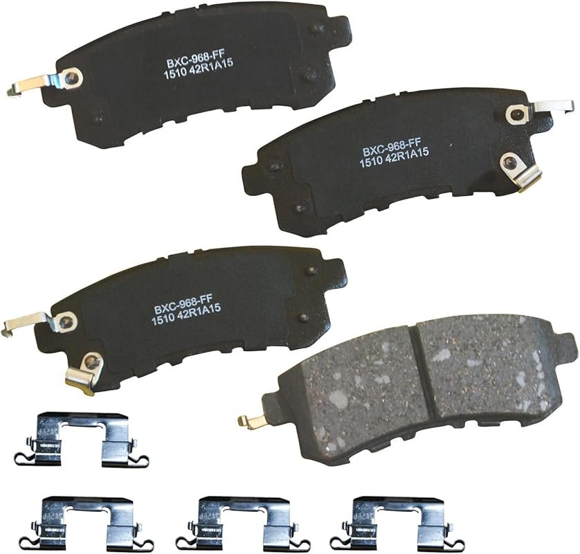 Bendix Premium Ceramic Rear Brake Pads for Nissan Armada and Infiniti