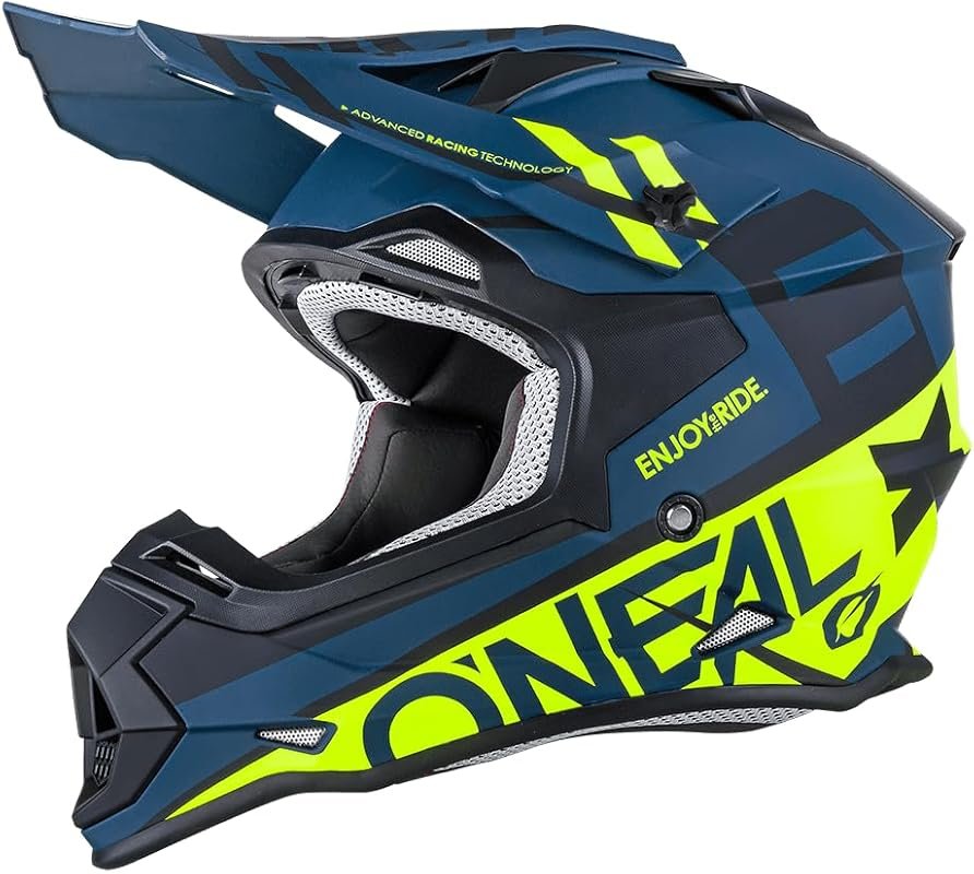 O'NEAL 2 SRS SPYDE Helmet BLK/N.YEL