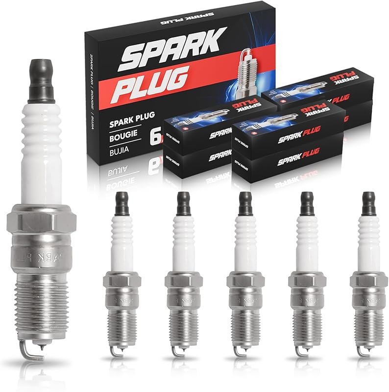 ENA Iridium Spark Plugs Compatible with Ford Taurus V6 3.0L (Pack of 6