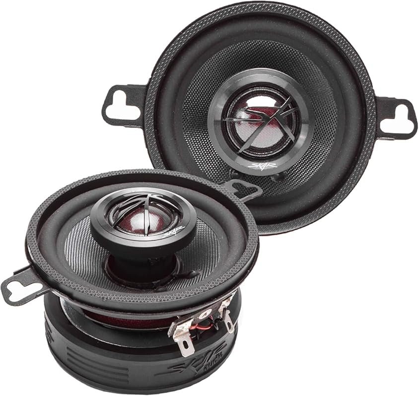 Skar Audio TX35 3.5 Inch 120 Watt 2-Way Coaxial Car Speakers Pair