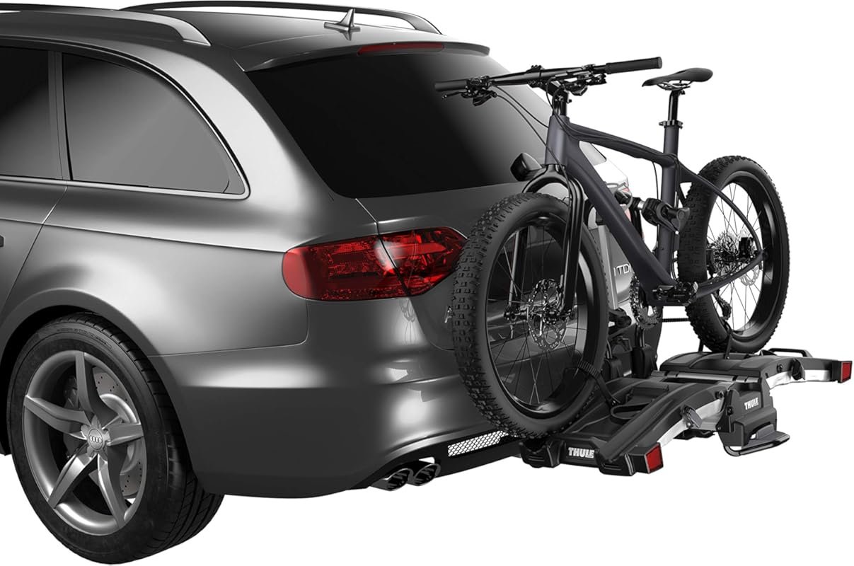 Thule EasyFold XT 2 Hitch Bike Rack for E-Bikes Fits 1.25 and 2 Inch R