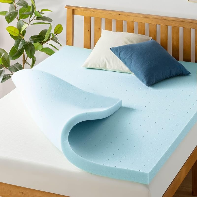 Best Price Mattress 3-Inch Cooling Gel Memory Foam Topper for Short Qu