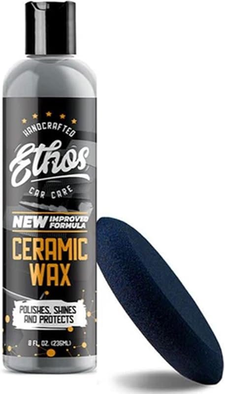 Ethos Ceramic Wax provides ceramic polish and top coat with aerospace 