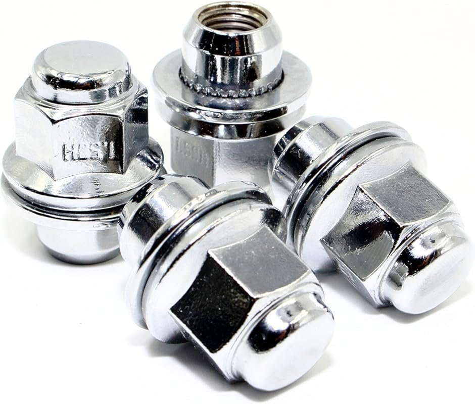 Set of 24 Chrome Lug Nuts for Toyota Tacoma and 4Runner SR5 Models