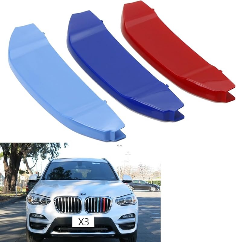 Lanyun compatible with bmw X3 Grille color Insert Trims Decorate Acces